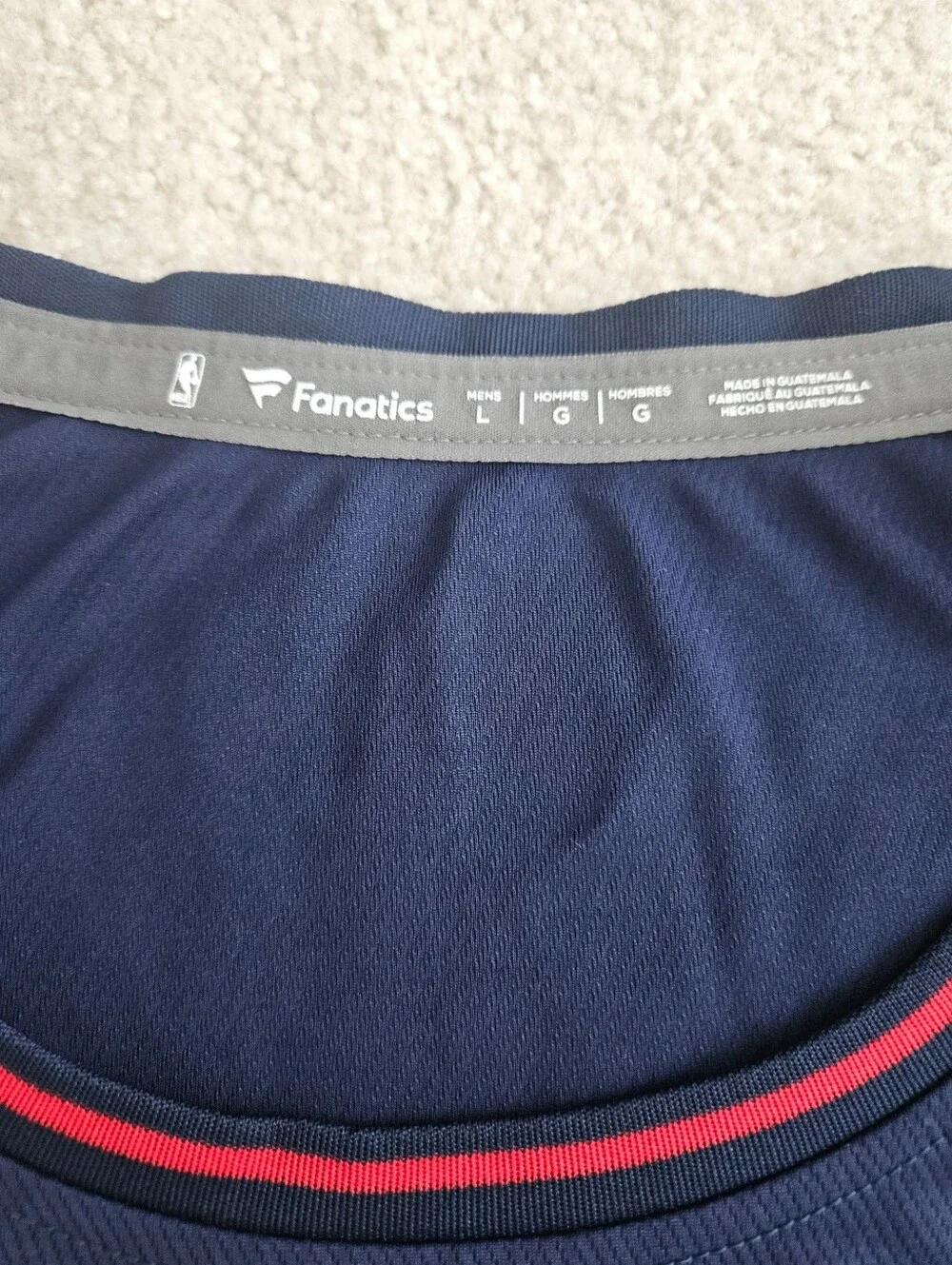 Tyrese Maxey City of Brotherly Love Jersey Mens Large Fanatics NBA Authentics - Picture 8 of 10